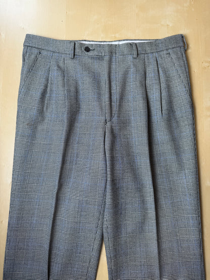 Completo anni ‘80 in flanella principe di Galles - tg. 50