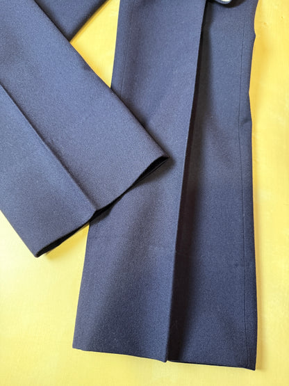 Completo anni ‘60 flanella blu - tg. 46