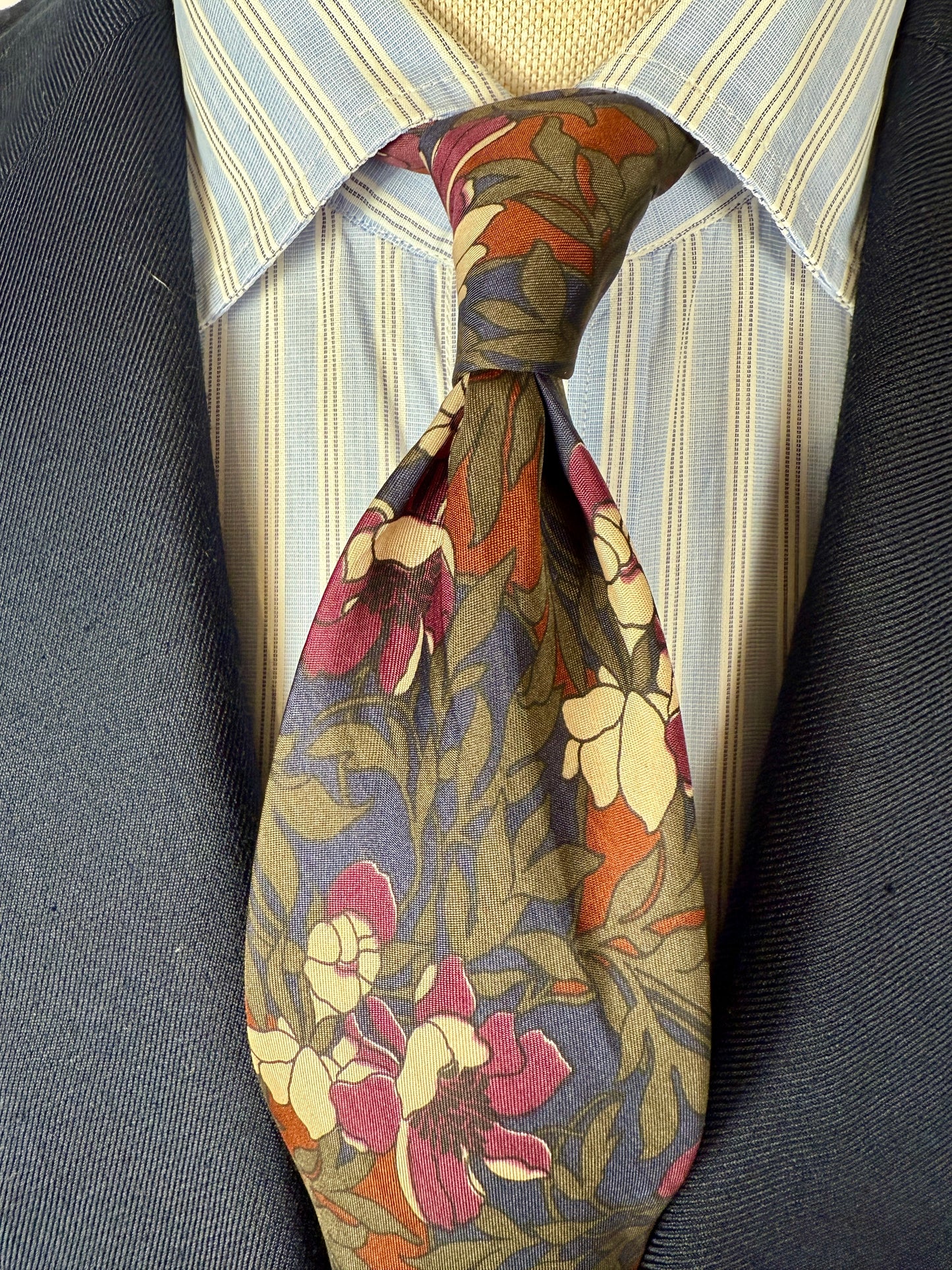 Cravatta Gucci vintage floreale