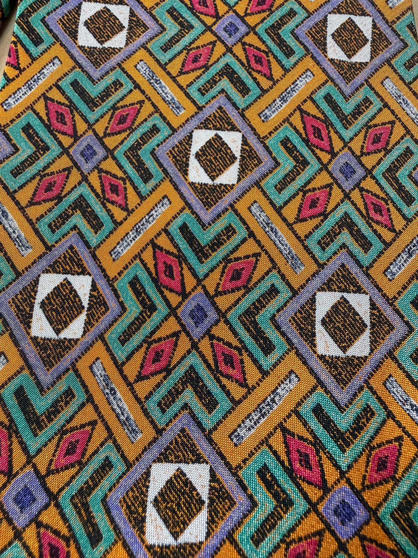 Cravatta Missoni vintage geometrica
