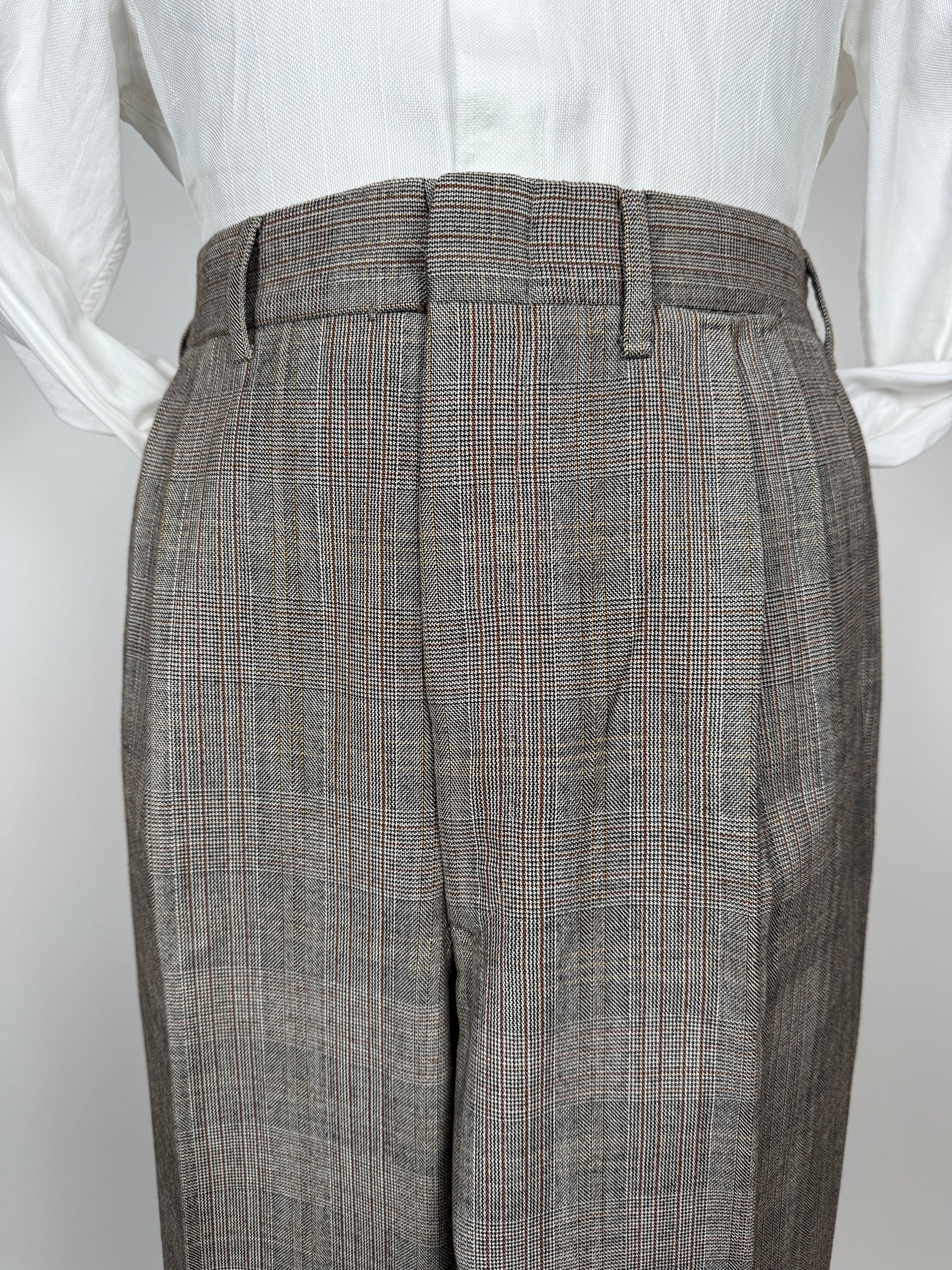Pantaloni sartoriali Galles grisaglia anni ‘50/‘60 - tg. 52/54