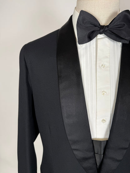 Smoking sartoriale anni ‘50 revers a scialle - tg. 48/50