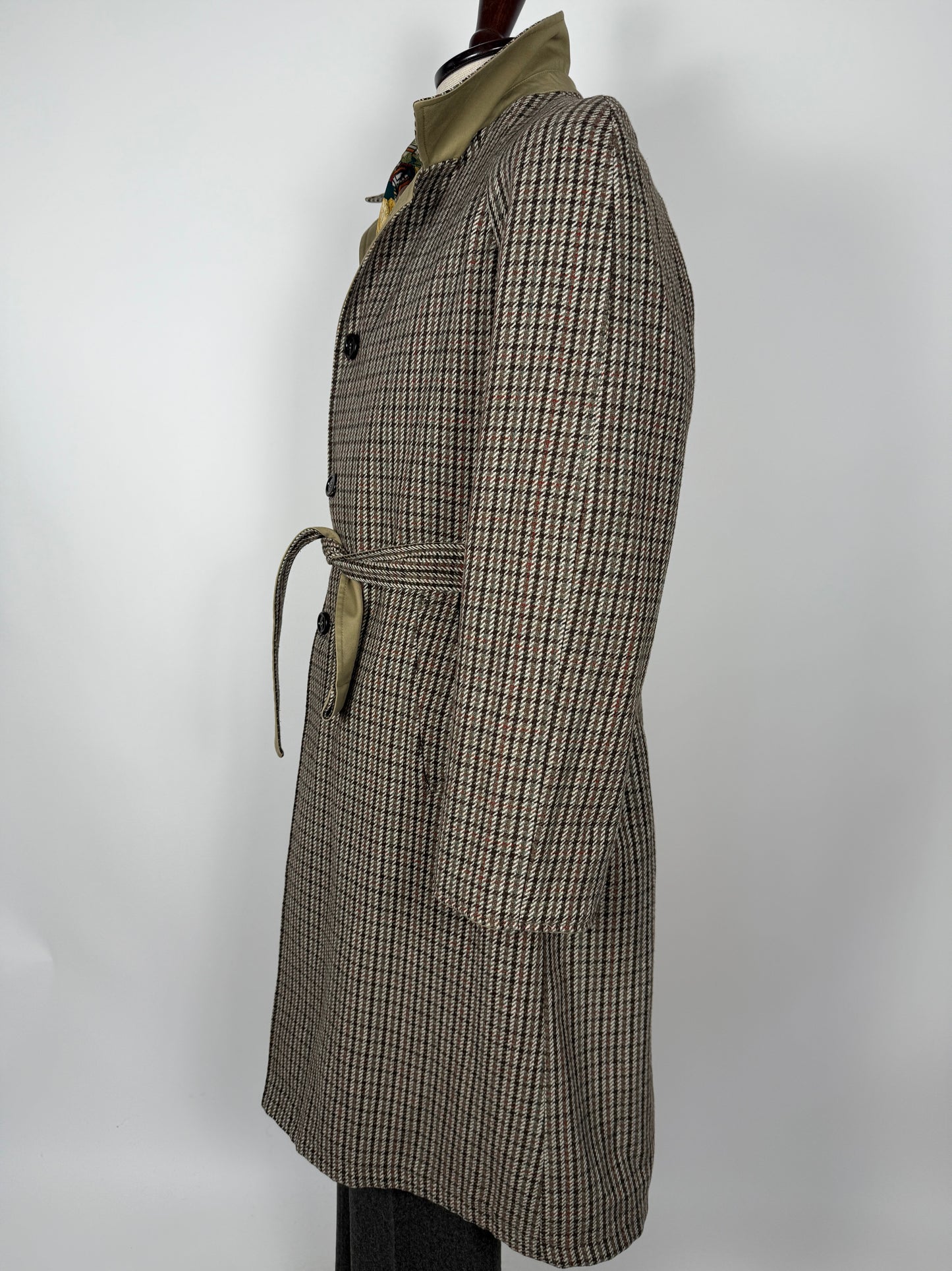 Soprabito reversibile cappotto + impermeabile anni ‘70/‘80 - tg. 46/50