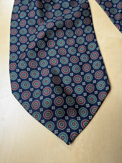 Ascot blu medaglioni