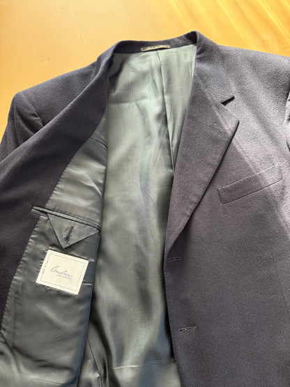 Giacca Corneliani in panno di lana blu - tg. 56