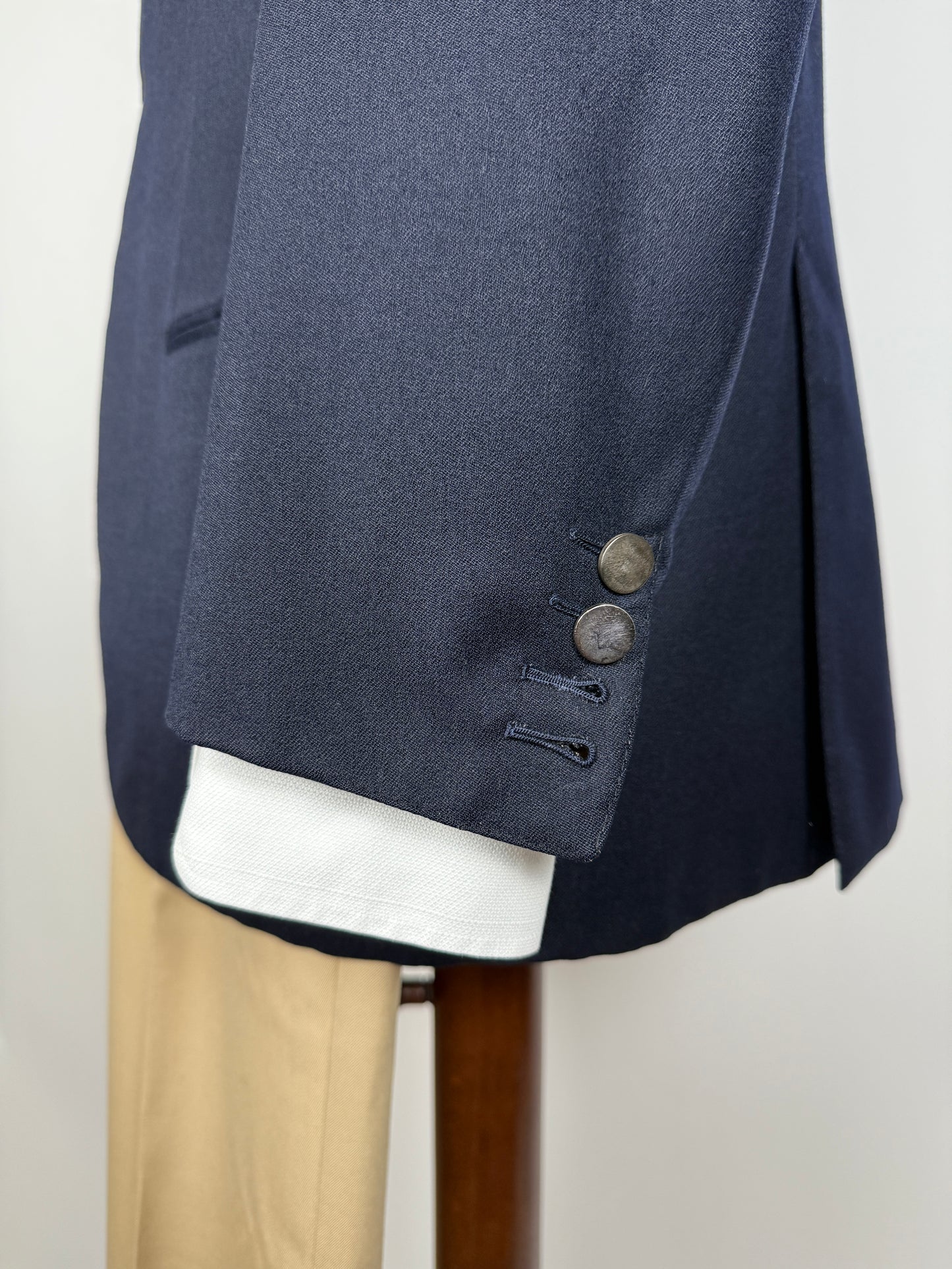 Blazer navy sartoriale anni ‘70 - tg. 50