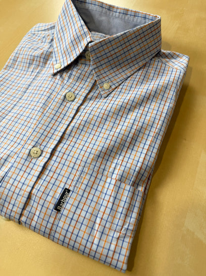 Camicia Barbour Oxford quadretti - M collo 39