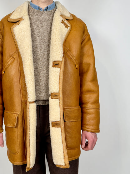 Montone shearling anni ‘70/‘80 - tg. L (50-52)