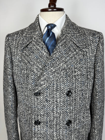 Cappotto doppiopetto in tweed anni ‘60/‘70 - tg. 46-50