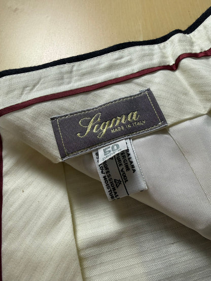 Pantaloni in flanella antracite anni '90 (NOS) - tg. 48/50