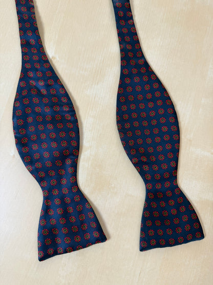 Papillon vintage navy micro fantasia