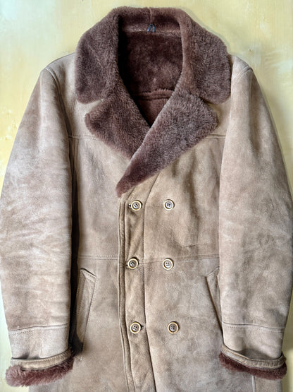 Shearling doppiopetto anni ‘70 - tg. 46-48 (M)