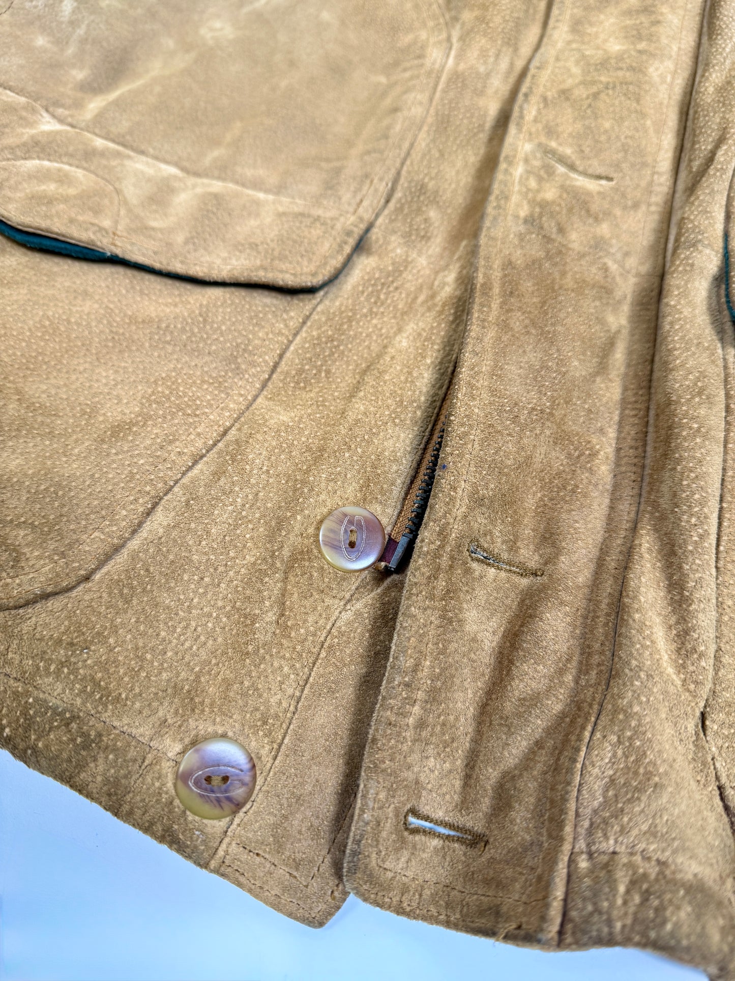 Giaccone Gant “Country coat” vintage pelle scamosciata - XL (52-56)