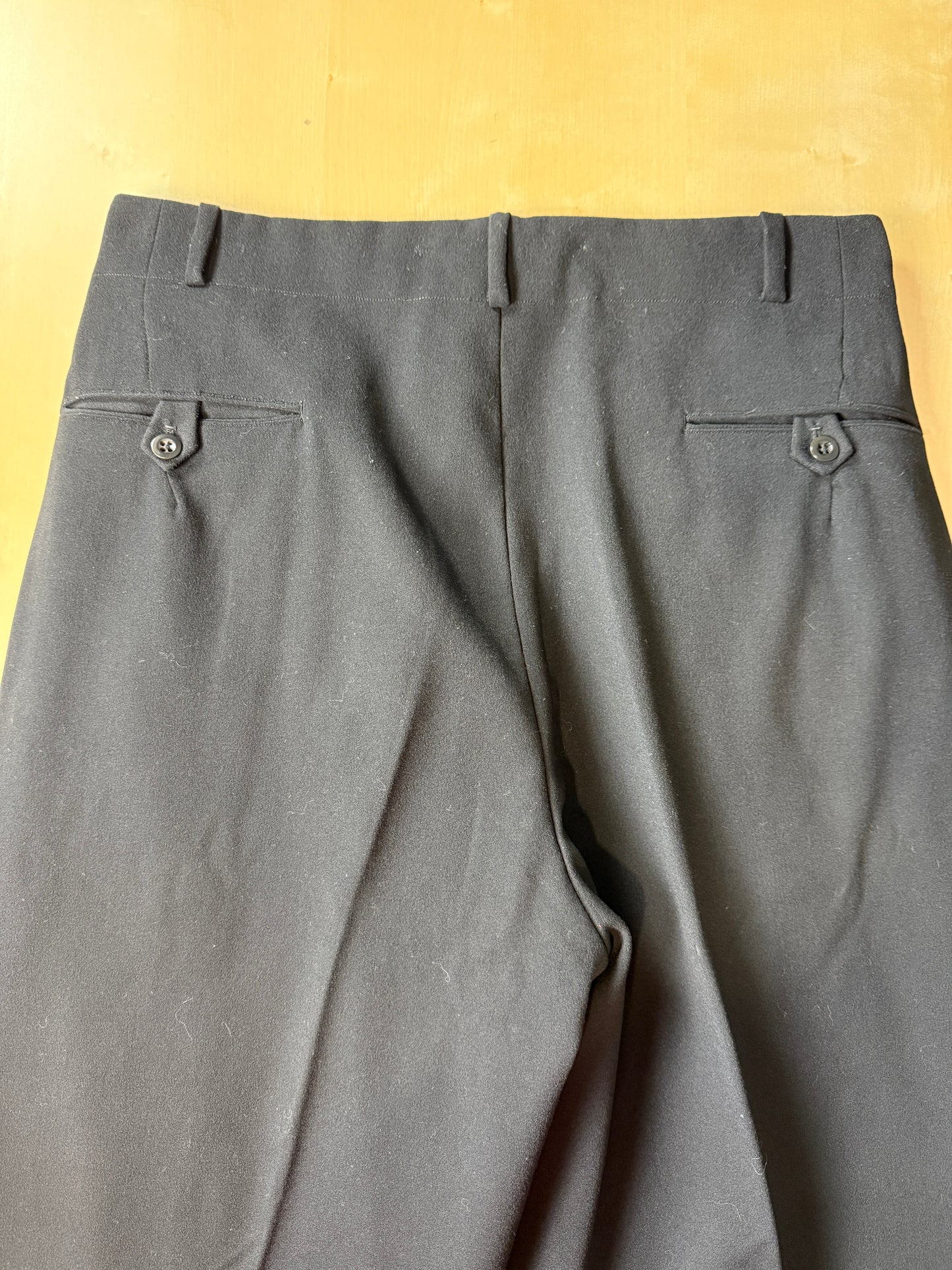 Smoking sartoriale anni ‘40/‘50 monopetto revers a lancia - tg. 46/48