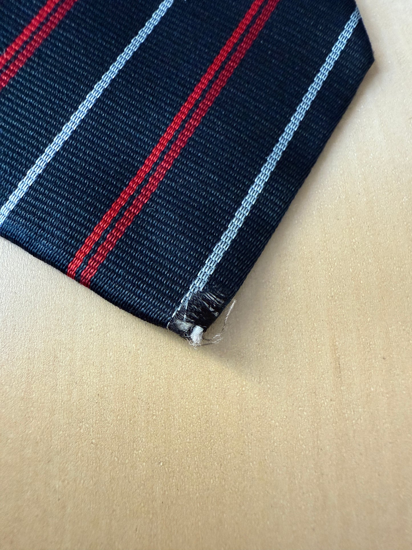 Cravatta Lanvin righe regimental