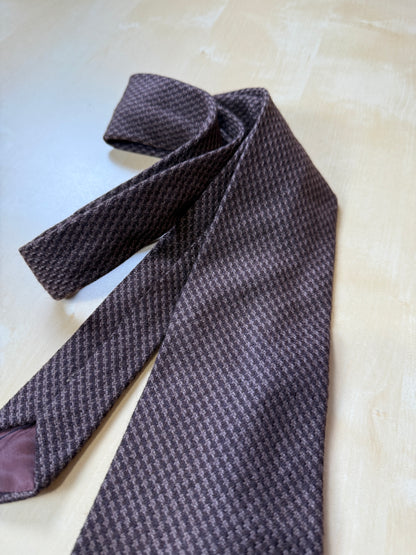 Cravatta scozzese in puro cashmere