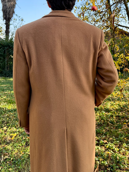 Cappotto cammello sartoriale anni ‘70/‘80 - tg. 48-50