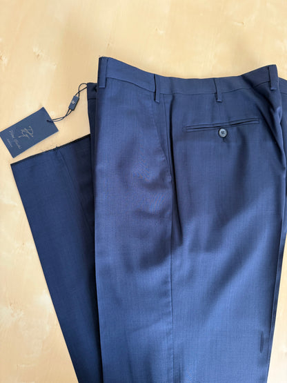 Pantaloni fresco lana blu navy (NOS) - tg. 52/54