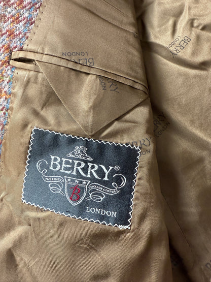 Giacca anni ‘80 in Harris Tweed shepherd’s check - tg. 48