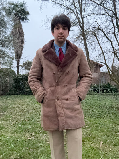 Shearling doppiopetto anni ‘70 - tg. 46-48 (M)