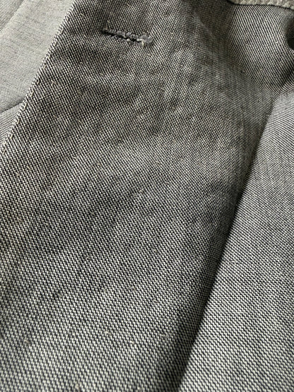 Giacca sartoriale anni '70 in grisaglia pettinata - tg. 50