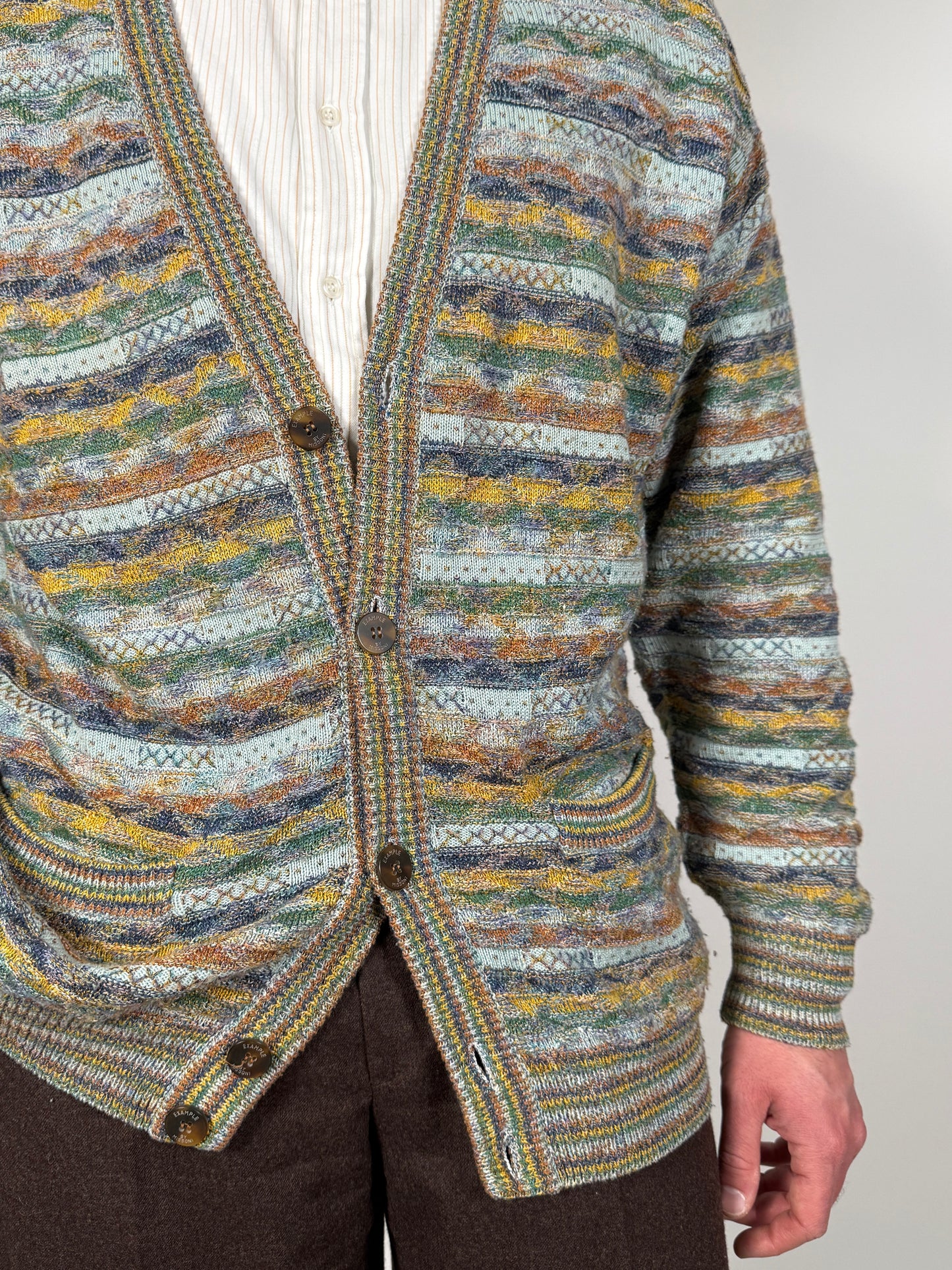 Cardigan Missoni Example vintage - L-XL