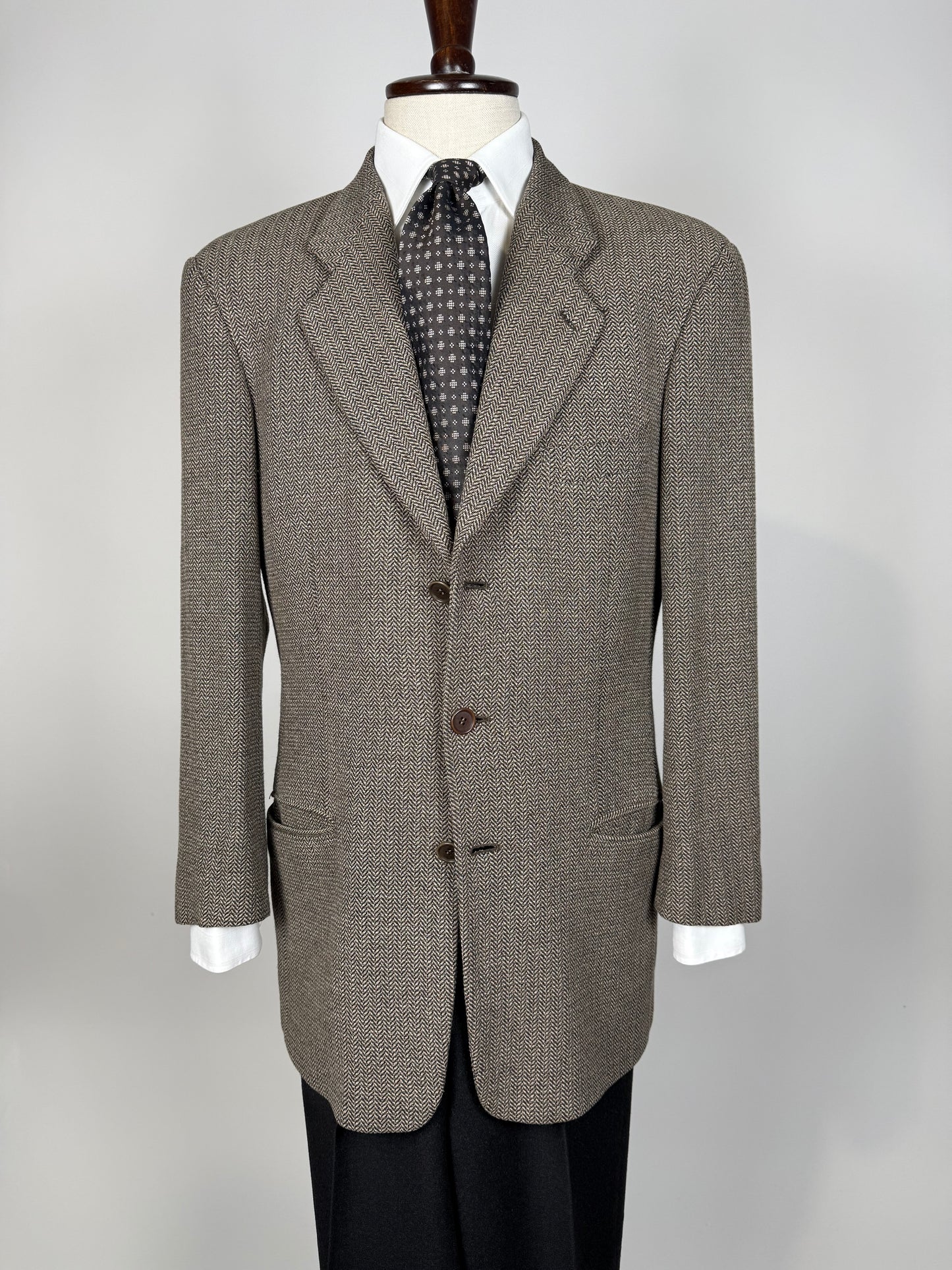 Giacca Armani anni ‘90 herringbone - tg. 48/50