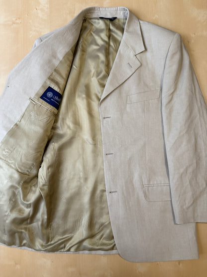 Completo beige in lino e cotone - tg. 52