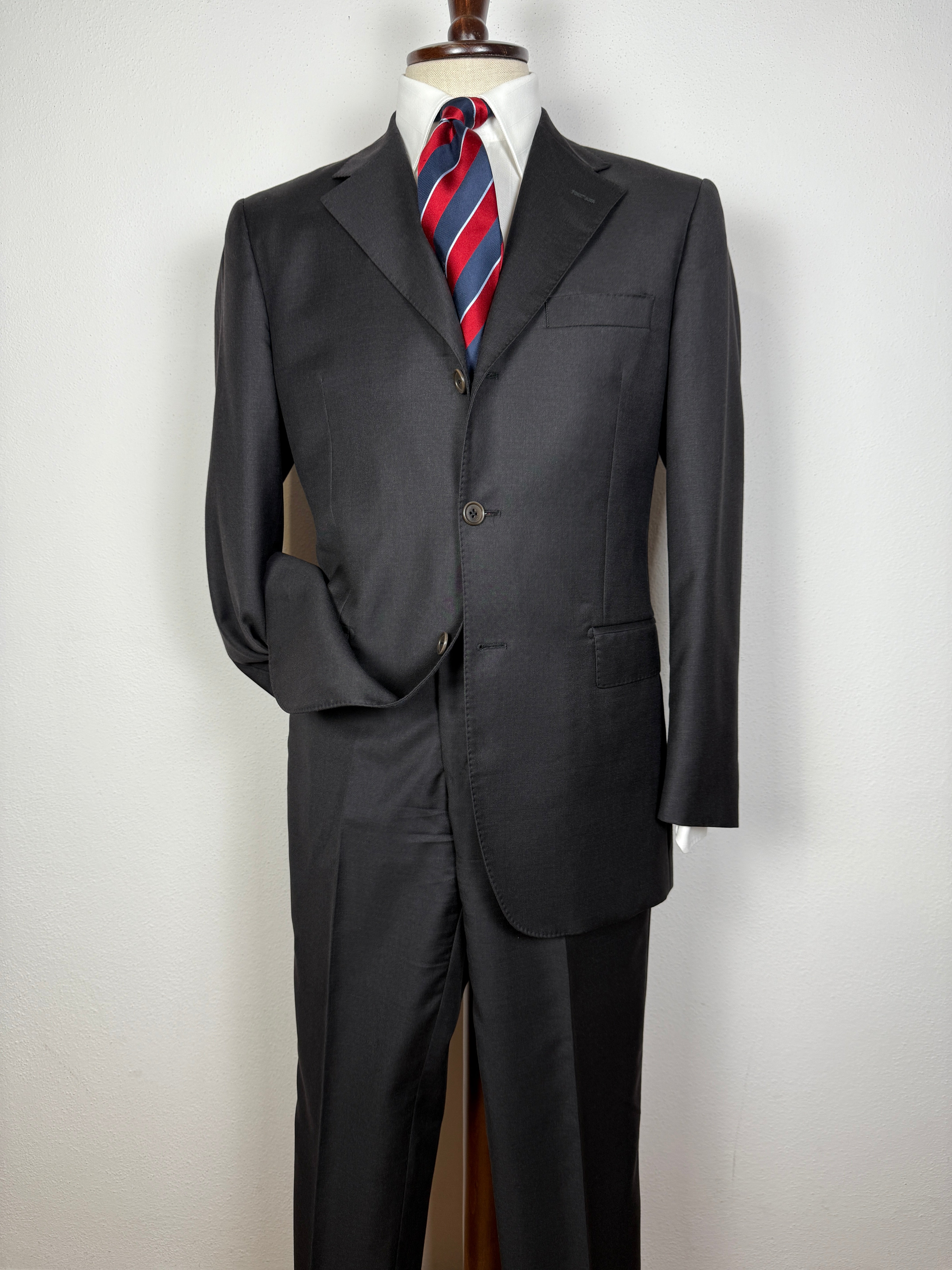 Completo Alexander McQueen anni '90 grigio antracite - tg