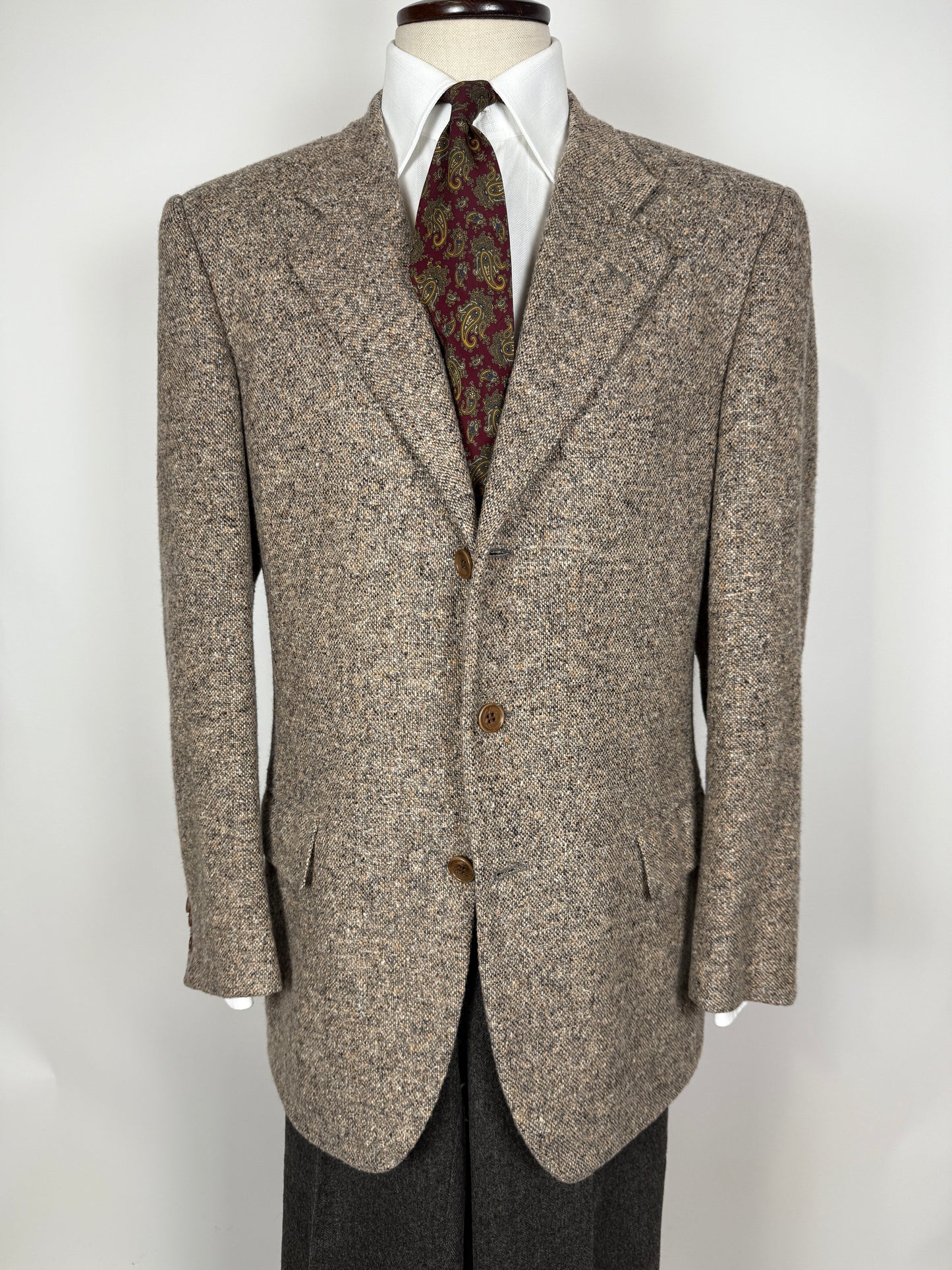 Giacca Postacchini in puro cashmere donegal - tg. 52/54