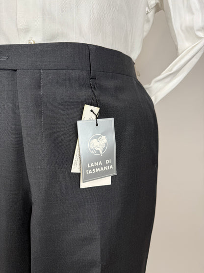 Pantaloni fresco lana grigio antracite (nuovi) - tg. 56