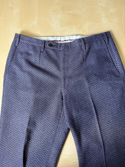 Completo anni ‘70 viola optical - tg. 44