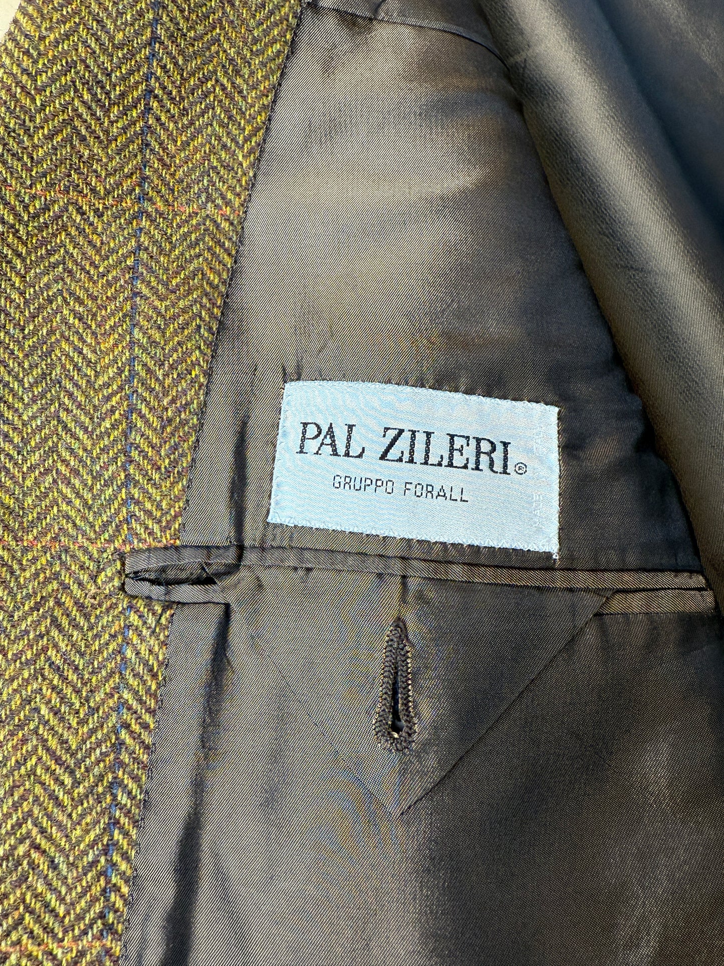 Giacca Pal Zileri in tweed spigato - tg. 50