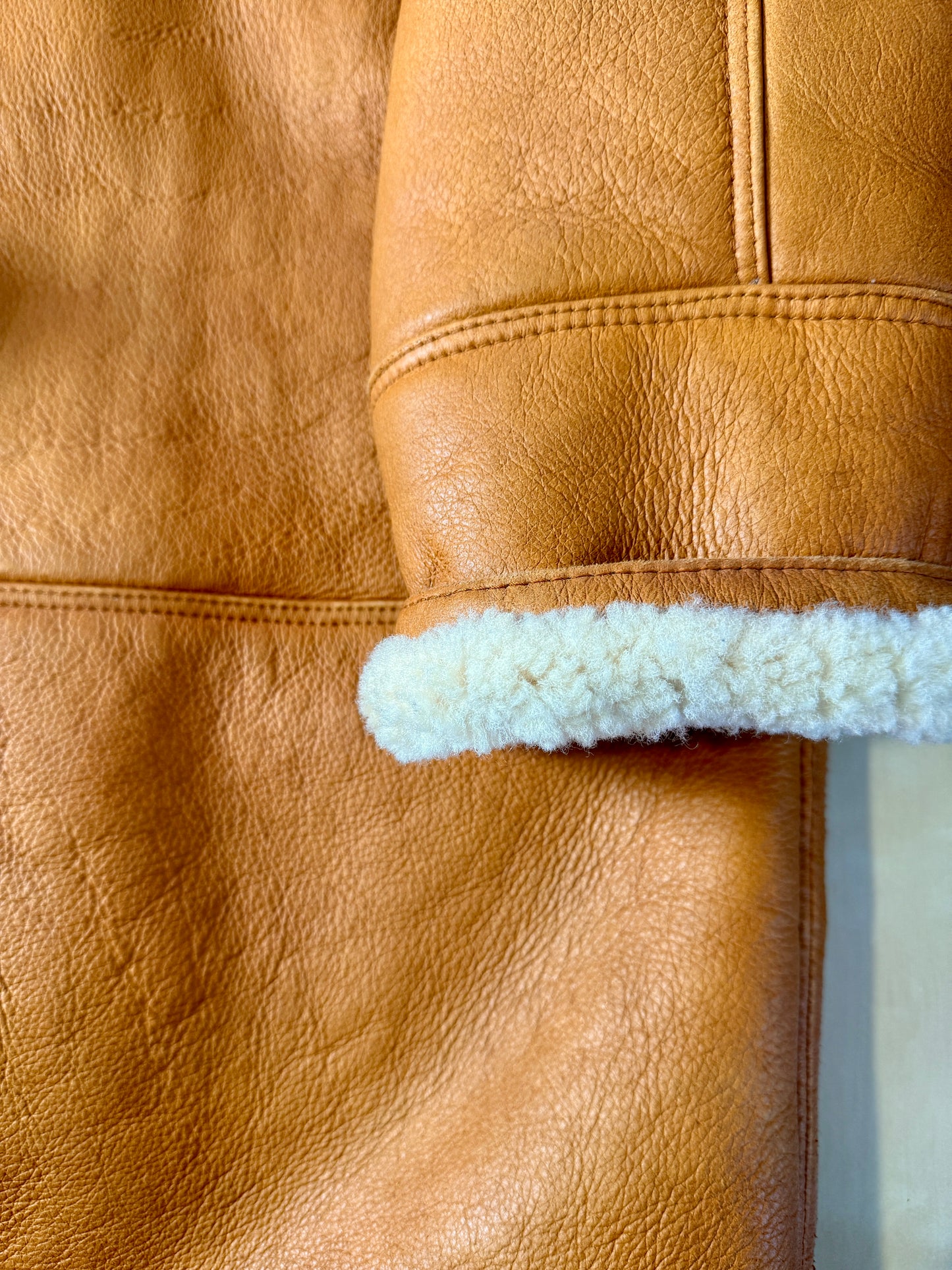 Montone shearling anni ‘70/‘80 - tg. L (50-52)