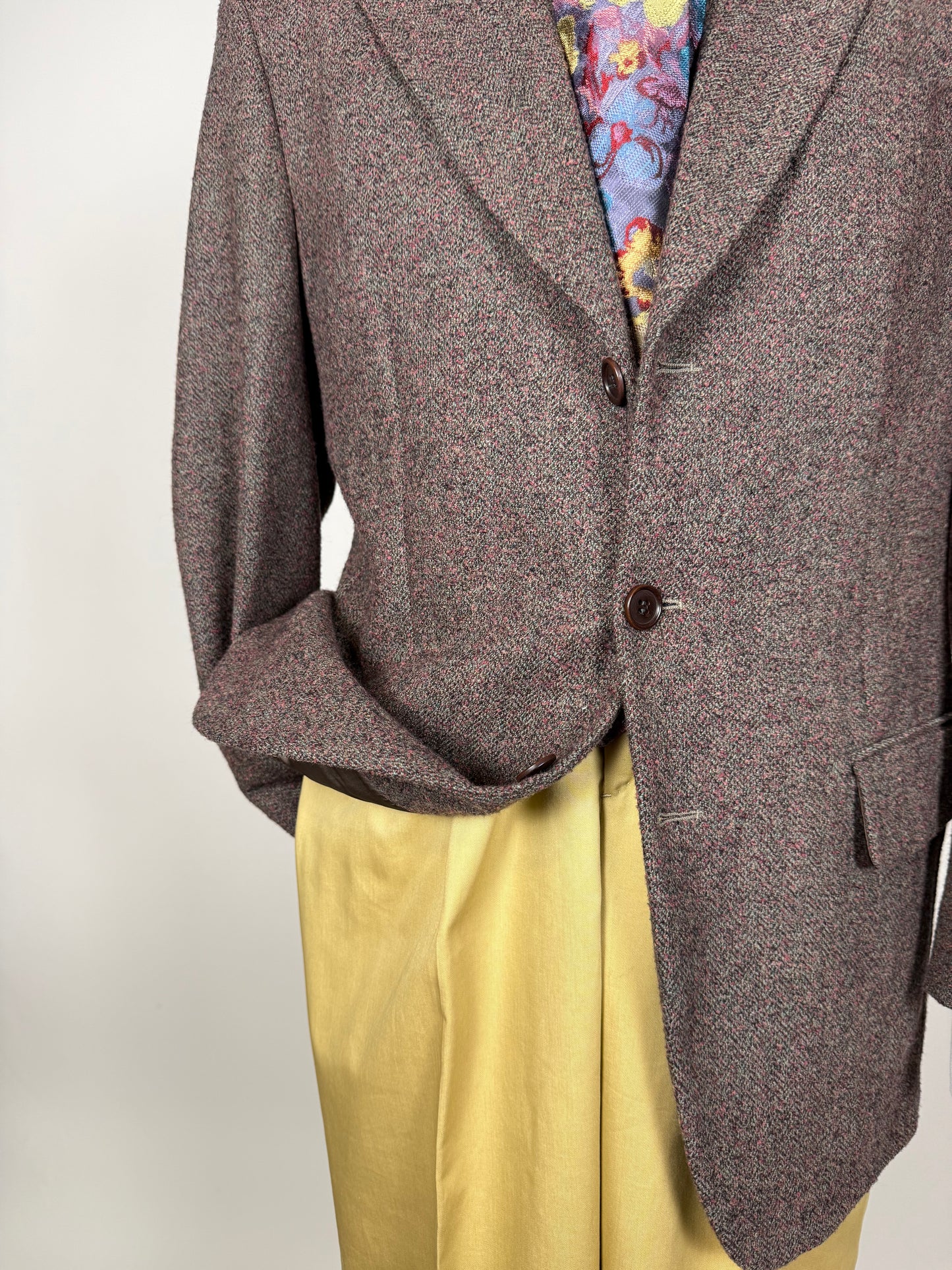 Giacca Missoni Example in tweed bouclé lilla - tg. 48/50