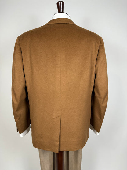 Giacca sartoriale in panno 100% cashmere Loro Piana - tg. 52/54 corta