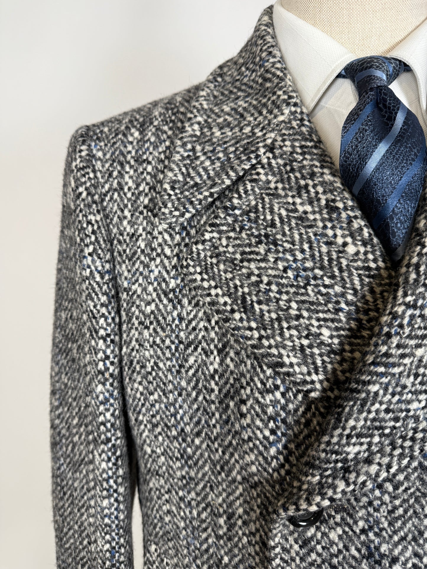 Cappotto doppiopetto in tweed anni ‘60/‘70 - tg. 46-50