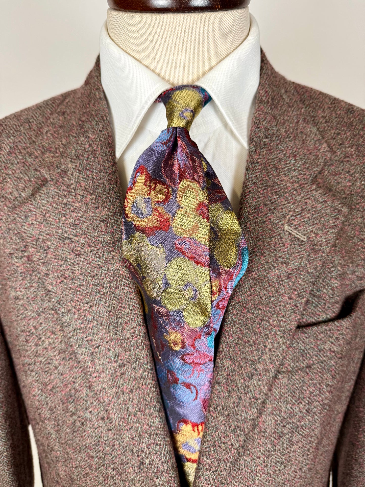 Cravatta Missoni floreale jacquard