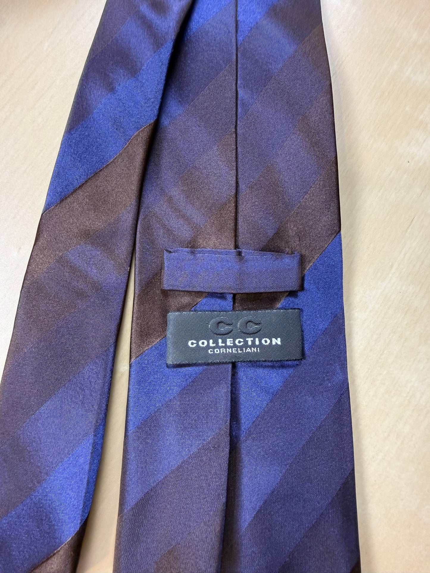 Cravatta Corneliani righe sfumate