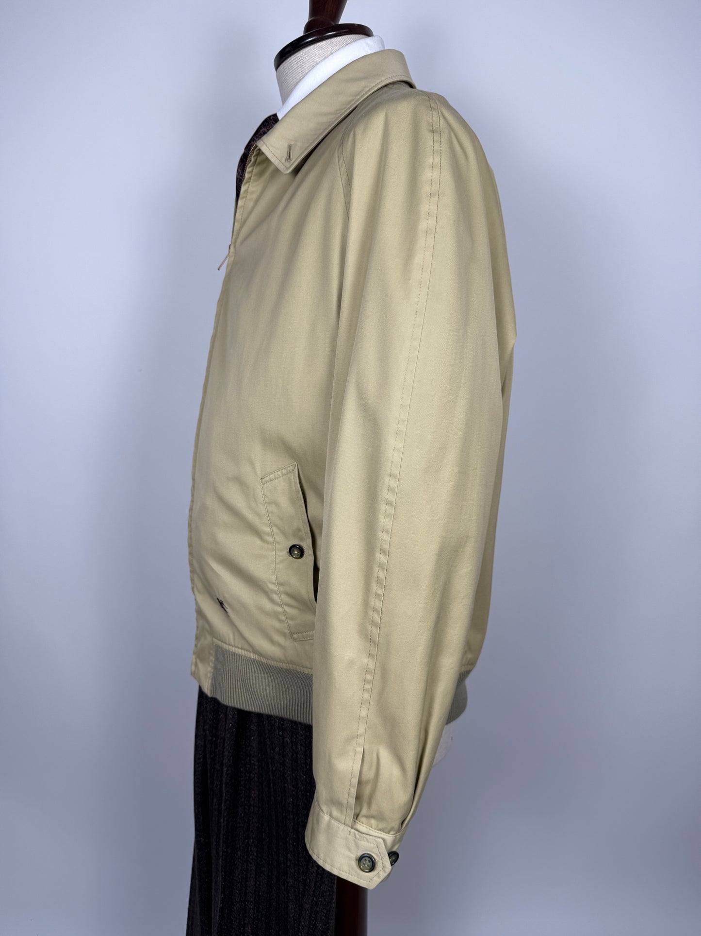 Bomber raglan Burberrys in gabardina - tg. 50/52