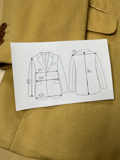 Giacca anni ‘80 100% cashmere tess. Loro Piana - tg. 54