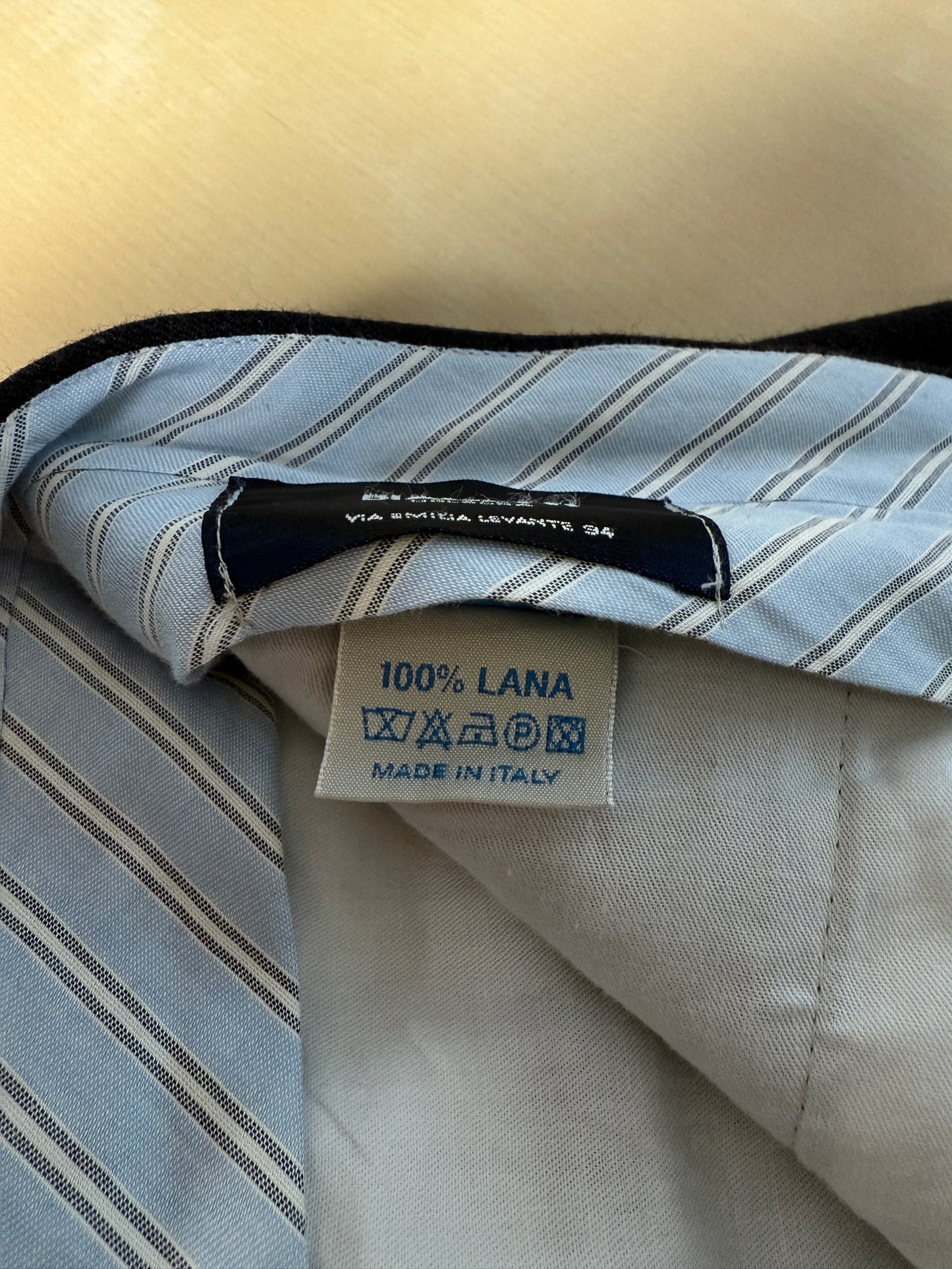 Pantaloni flanella grigio antracite - tg. 50