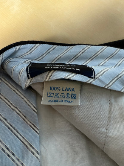 Pantaloni flanella grigio antracite - tg. 50