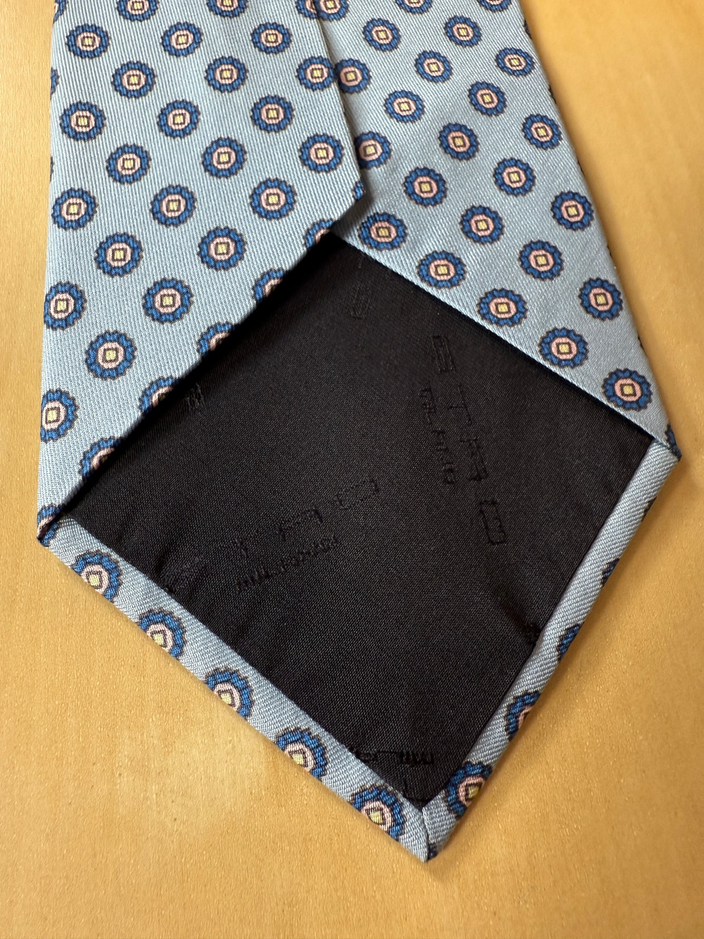 Cravatta Etro azzurra medaglioni