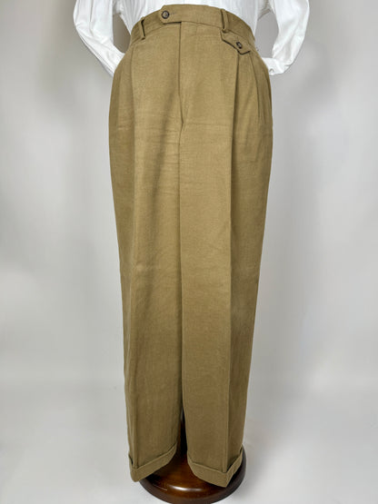 Pantaloni anni ‘80 in cotone - tg. 52