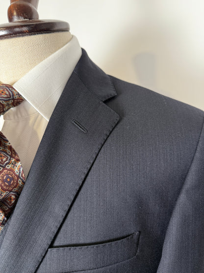 Giacca + panciotto Corneliani lana pettinata blu - tg. 50