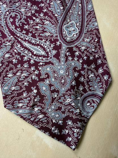 Ascot paisley bordeaux