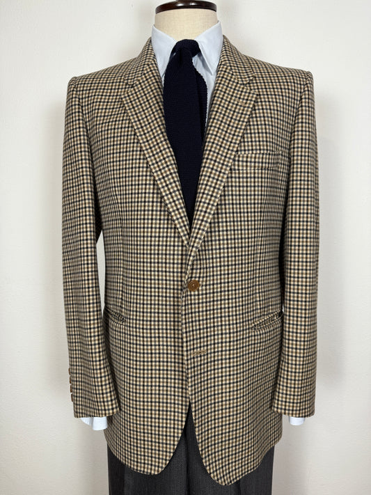 Giacca anni ‘70/‘80 a quadri - tg. 50/52