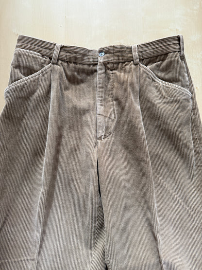 Pantaloni Burberrys velluto a coste beige - tg. 48/50