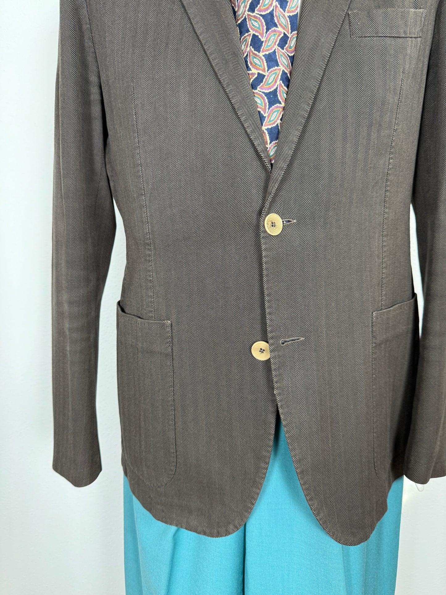 Giacca Tagliatore in cotone herringbone sfoderata - tg. 50